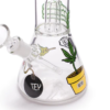 bong de vidro squadafum glass ice percolator stickers